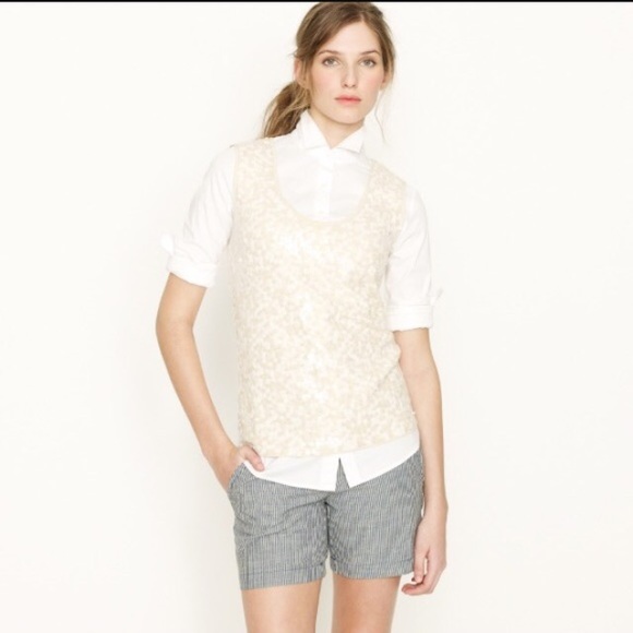J. Crew heathered sequin tank - Picture 5 of 5